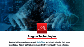 What Amginetech.com website looked like in 2019 (4 years ago)