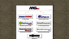 What Aaginc.us website looked like in 2019 (4 years ago)