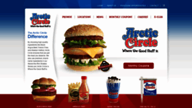 What Acburger.com website looked like in 2019 (4 years ago)