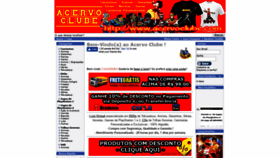 What Acervoclube.com website looked like in 2019 (4 years ago)