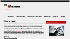 What Aceinternational.org website looked like in 2019 (4 years ago)