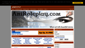 What Aniroleplay.com website looked like in 2019 (4 years ago)
