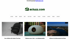 What Actuzz.com website looked like in 2019 (4 years ago)