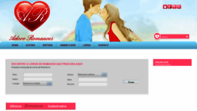 What Adororomances.com website looked like in 2019 (4 years ago)