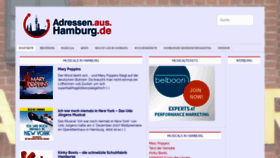 What Adressen-aus-hamburg.de website looked like in 2019 (4 years ago)