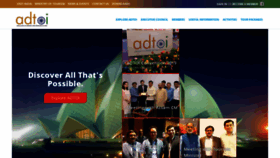 What Adtoi.in website looked like in 2019 (4 years ago)