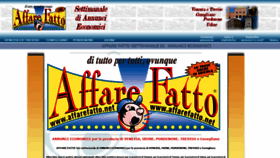 What Affarefatto.net website looked like in 2019 (4 years ago)