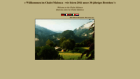 What Alpen-chalet.de website looked like in 2019 (4 years ago)