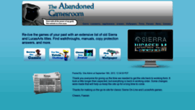 What Agamesroom.com website looked like in 2019 (4 years ago)