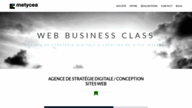 What Agence-metycea.com website looked like in 2019 (4 years ago)