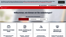 What Agenturfuerarbeit.de website looked like in 2019 (4 years ago)
