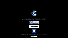 What Aircheckdownloads.com website looked like in 2019 (4 years ago)