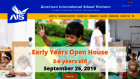 What Ais.edu.vn website looked like in 2019 (4 years ago)