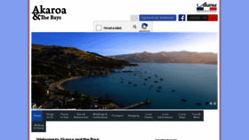 What Akaroa.com website looked like in 2019 (4 years ago)