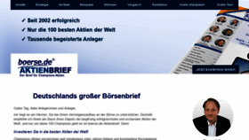 What Aktienbrief-online.de website looked like in 2019 (4 years ago)