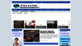 What Akyazim.net website looked like in 2019 (4 years ago)