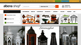 What Albena-shop.de website looked like in 2019 (4 years ago)