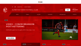 What Alfretontownfc.com website looked like in 2019 (4 years ago)