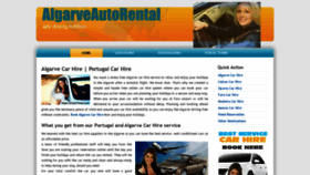 What Algarveautorental.com website looked like in 2019 (4 years ago)