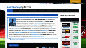 What Asianhandicaptipster.com website looked like in 2019 (4 years ago)
