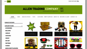 What Allentradingcompany.co.nz website looked like in 2019 (4 years ago)