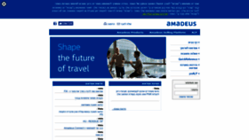 What Amadeus.co.il website looked like in 2019 (4 years ago)