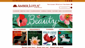 What Amberlotus.com website looked like in 2019 (4 years ago)