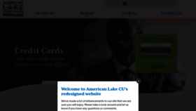 What Americanlake.org website looked like in 2019 (4 years ago)