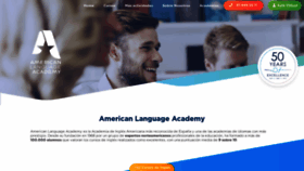 What Americanlanguage.es website looked like in 2019 (4 years ago)