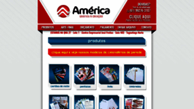 What Americagrafica.com website looked like in 2019 (4 years ago)