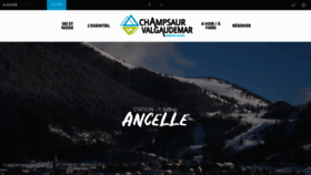 What Ancelle.fr website looked like in 2019 (4 years ago)