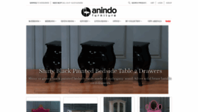 What Anindo.com website looked like in 2019 (4 years ago)