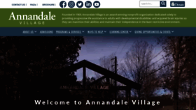 What Annandale.org website looked like in 2019 (4 years ago)