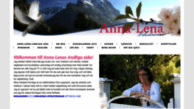 What Anna-lena.se website looked like in 2019 (4 years ago)
