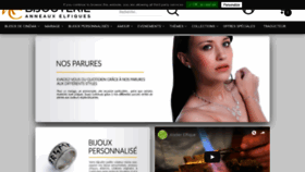 What Anneaux-elfiques.com website looked like in 2019 (4 years ago)