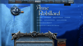 What Anne-robillard.com website looked like in 2019 (4 years ago)