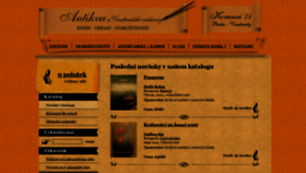 What Antikvakorunni75.cz website looked like in 2019 (4 years ago)