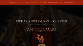 What Antiquemaps.com website looked like in 2019 (4 years ago)