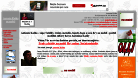 What Antonin-kaska.cz website looked like in 2019 (4 years ago)