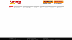 What Apotheke-im-pc.de website looked like in 2019 (4 years ago)