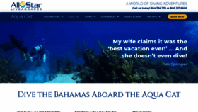 What Aquacatcruises.com website looked like in 2019 (4 years ago)