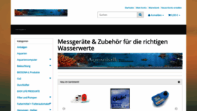 What Aquarium-laden.de website looked like in 2019 (4 years ago)