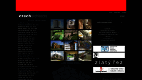 What Arch.cz website looked like in 2019 (5 years ago)