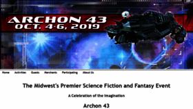 What Archonstl.org website looked like in 2019 (4 years ago)