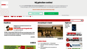 What Arenalokaal.nl website looked like in 2019 (4 years ago)