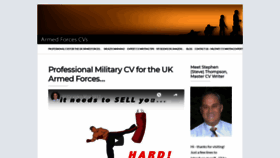 What Armedforcescvs.com website looked like in 2019 (4 years ago)