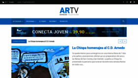 What Arnedoinformacion.com website looked like in 2019 (6 years ago)