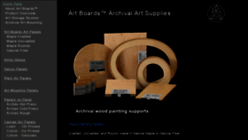 What Art-boards.com website looked like in 2019 (4 years ago)