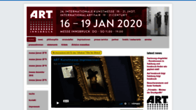 What Art-innsbruck.at website looked like in 2019 (4 years ago)