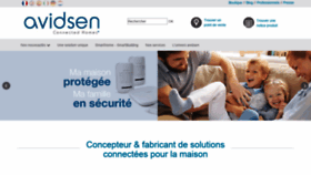 What Avidsen.com website looked like in 2019 (4 years ago)